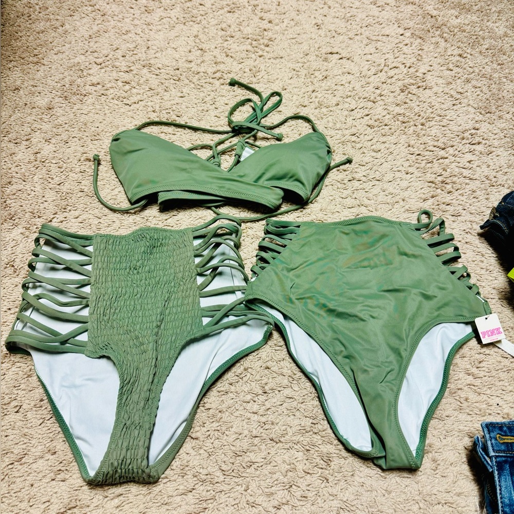 Pink by Victorias Secret Matching Bikini